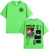 Rapper Milo J 166 Album Graphic T Shirt Men Women Fashion Hip Hop T-shirt Cotton Oversized Short Sleeve T-shirts Tops Streetwear