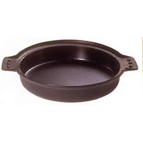Oigen Nambu Ironware Sukiyaki Pot, Six Arare Pattern, 24cm, Induction Compatible, F106