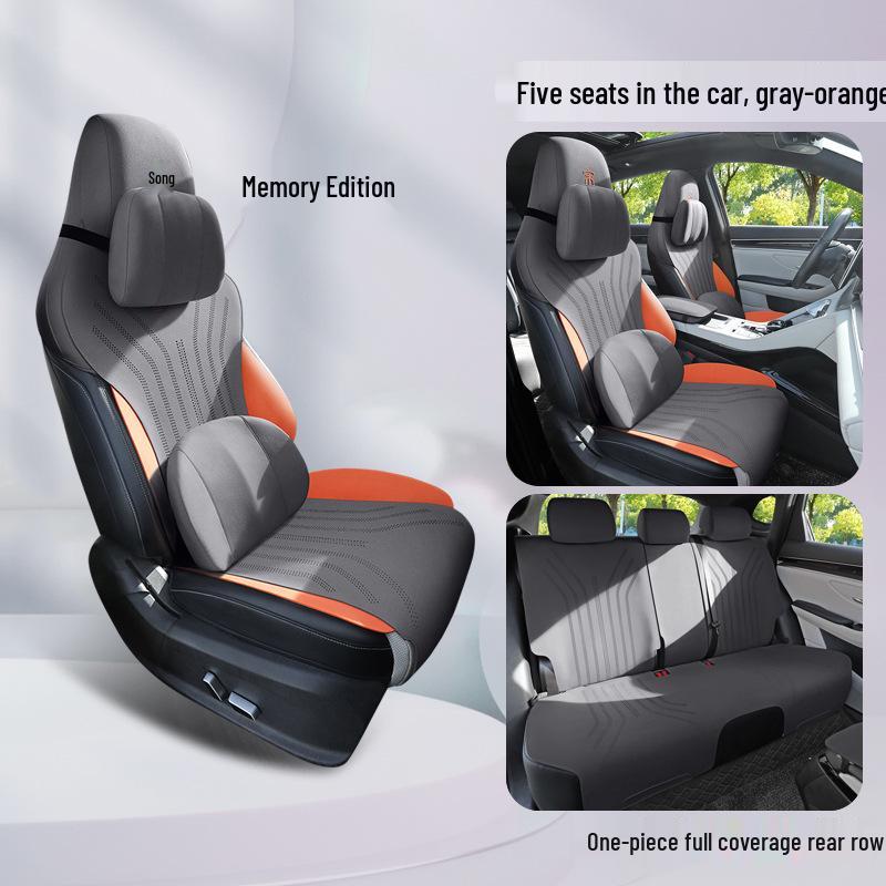 New Semi-Wrapped Car Seat Cushions for BYD Song PRO (5-Seater)