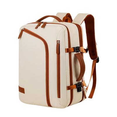 Roseelk Forretningsryggsekk, ReiseRyggsekk med 6 cm Utvidbar Kapasitet, Håndbagasjevennlig, 4-veis, Multifunksjonell Reisetaske, Passer 15,6-tommers Laptop, USB