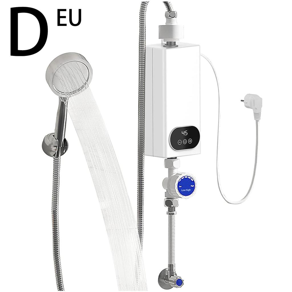 Electric Tankless Water Heater, 110V Thermostatic Washing