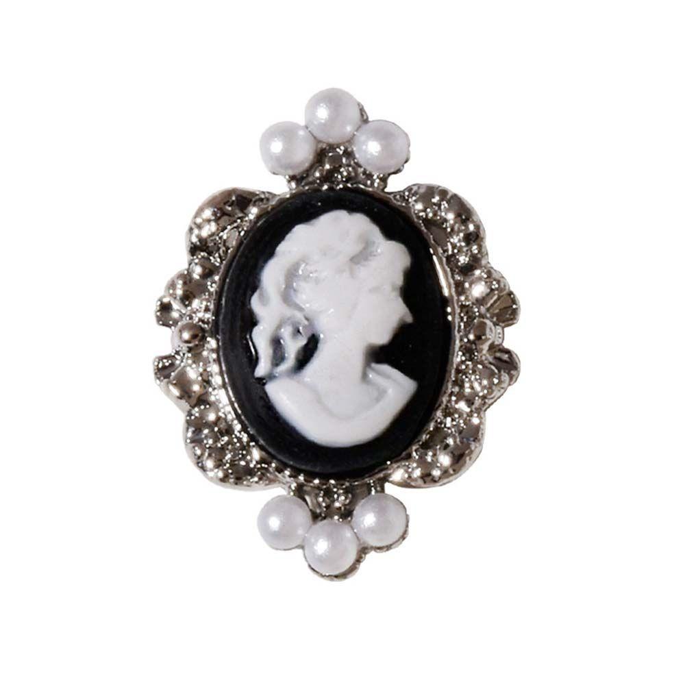 Abstract Pearl Luxury Manicure Beauty Head Ornaments Nail Art Rhinestone DIY Nail Decoration