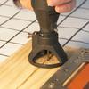 Wood Carving Tool Rotary Router Milling Cutter Guide Attachment Twist Drill Bit Kit Dedicated Locator Woodwork Tool
