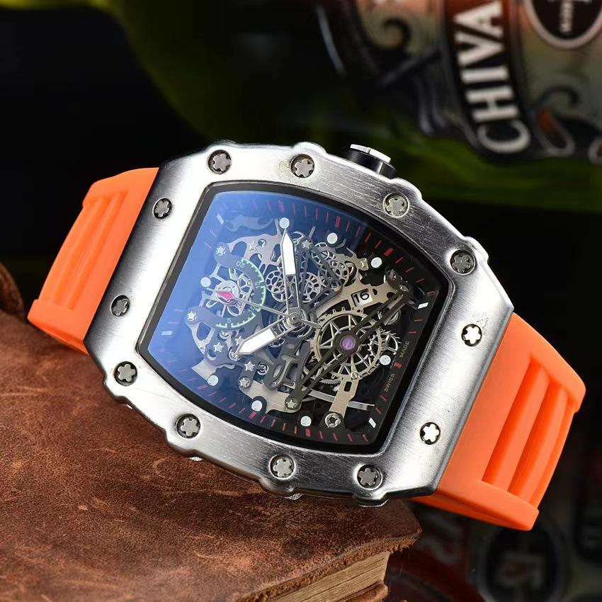 Best-Selling New Richard Skeleton Barrel Sport Men's Watch