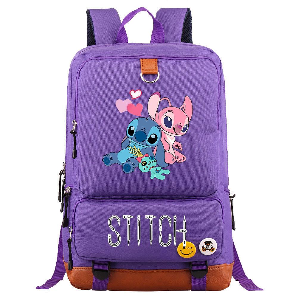 Anime Printed Teen Student School Bag Travel Bag Men'S And Women'S Shoulder Printed Backpack