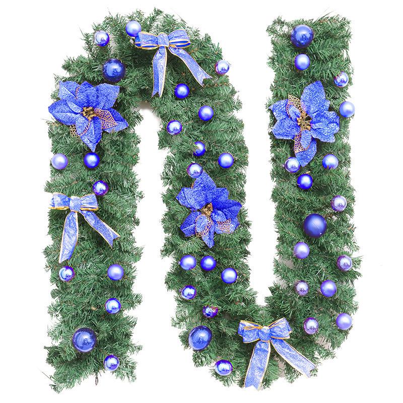 2.7m Dense Simulated Christmas Vine for Window Decoration