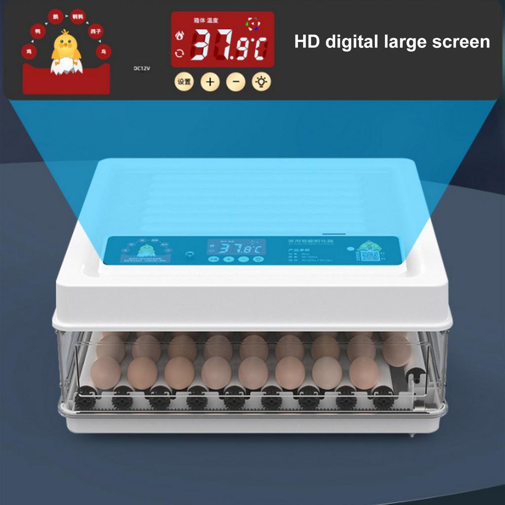 10/15/30 Eggs New Incubator Fully Automatic Water Replenishment Thermoregulator Hatcher Machine Multifunctional Dual Electric Supply Egg Hatcher