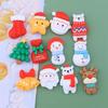 12Pcs New Cute Mini Christmas Series Flat Back Resin Cabochons Scrapbooking DIY Jewelry Craft Decoration Accessorie