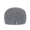 Retro Newsboy Cap Men Autumn Winter Herringbone Duckbill Hat Tweed Flat Peaked Beret Hat Women Painter Gatsby Driving Cap