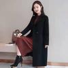 Women's Mid-Length Slim-Fit Wool Coat - 2025 Spring/Autumn Collection