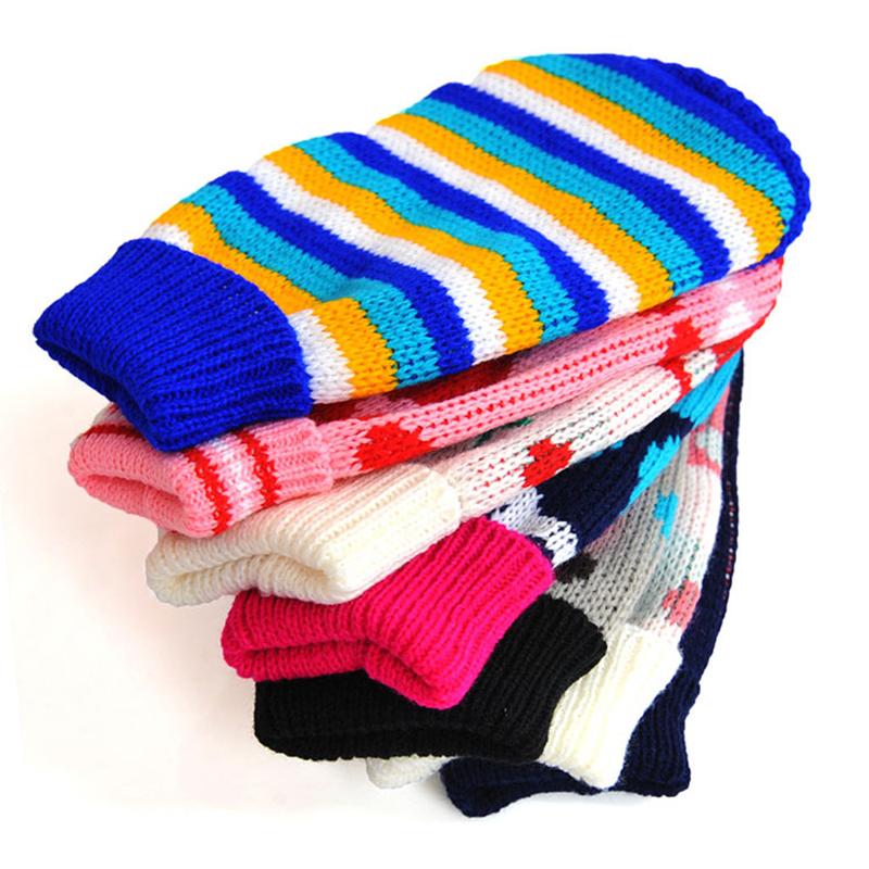 Dog Cat Sweater Winter Warm Knitting Coat Cats Knitted Clothing Dog Clothes For Small Dogs Christmas Season Pets Outfit Chihuahua