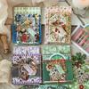 45PCS Garden Post Office Series Scrapbooking Paper Light Paper Kit Stationery Supplies