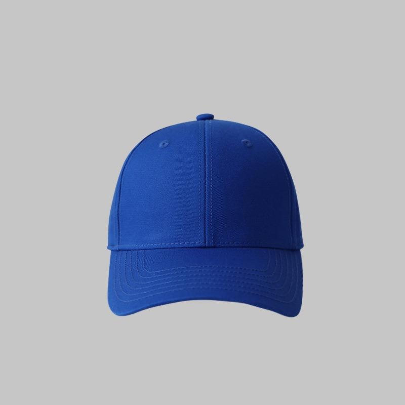 Classic Solid Color Hard Top Baseball Cap Men's Summer Pure Cotton Light Version High Top Sun Hat Children's Four-season Versatile Baseball Cap
