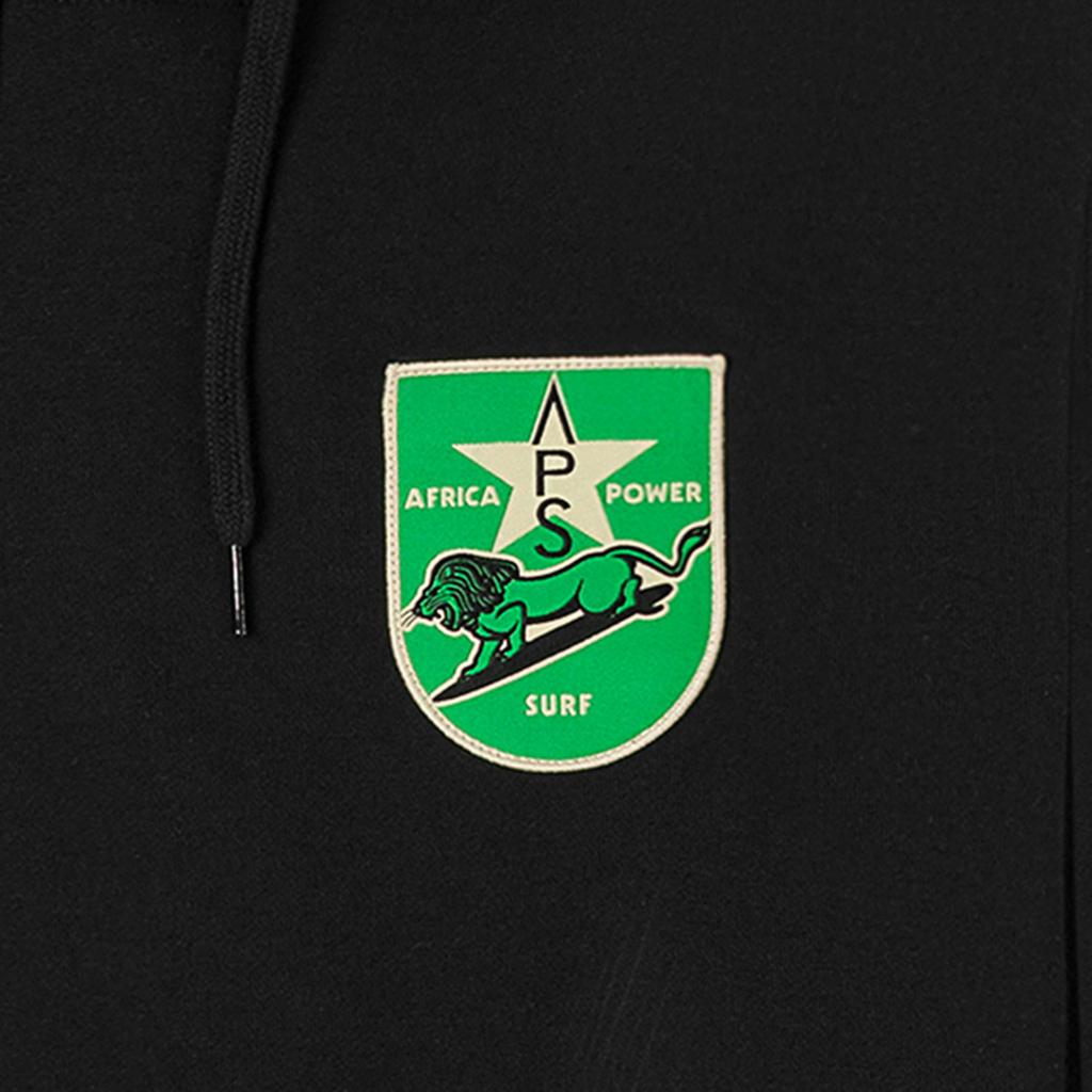 Vans X Mami Wata Collaboration Letter Animal Badge Surf Hoodie Unisex hoodies Black VN0006DTBLK