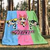 1 pezzo Coperte in Flanella per Esterni Powerpuff Girls Morbida, Leggera e Calda