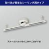 ELPA Remote Control Lighting Bar Duct Rail (Ceiling Type/60cm) Ceiling Light Fixture with Remote Control LRC-RSL60C(IV) Ivory