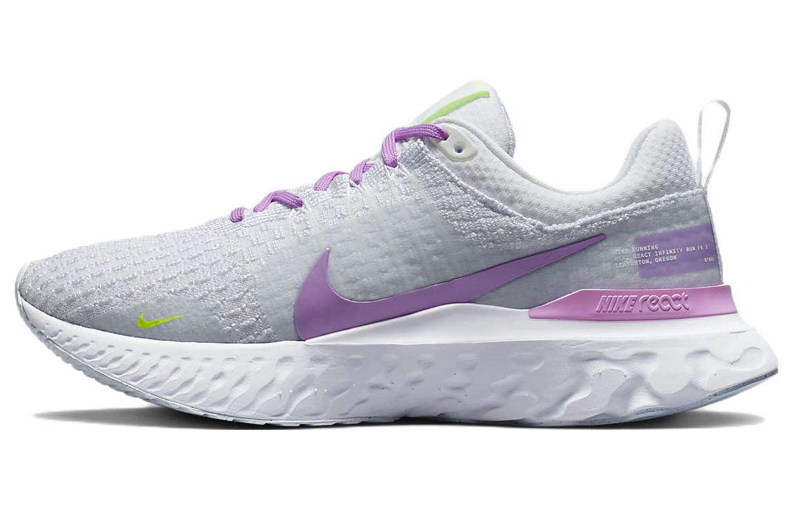 

Nike React Infinity Run Flyknit 3 Grey Rush Fuchsia Women s DZ3016-100 36
