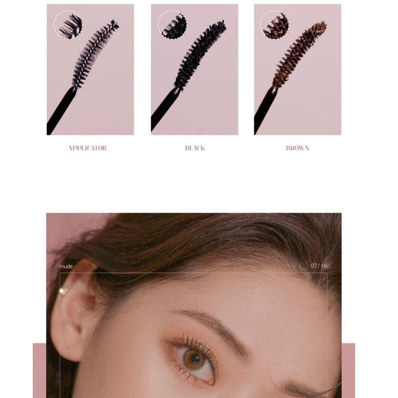 mude - Inspire Longlash Curling Mascara - 2 Colors