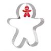 XXL Stainless Steel Cutter - Gingerbread Man - 23.5 X 30 Cm