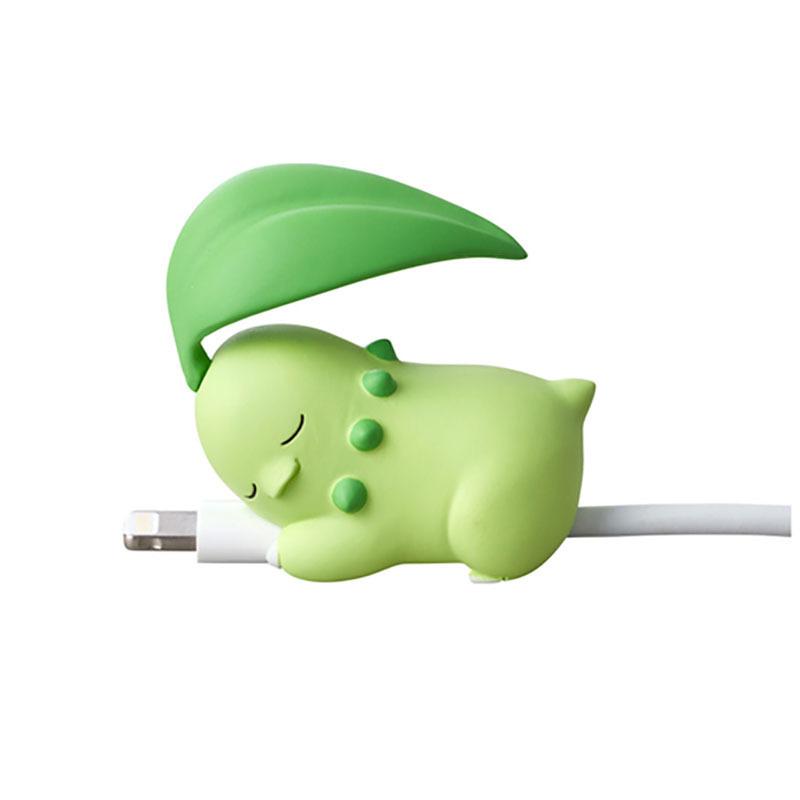 Pokémon Pikachu Eevee Squirtle Karakter Datakabel Beschermer Mode Cartoon Karakter USB Oplaadkabel Bijt Beschermer Speelgoed