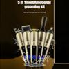5 IN 1 Men s Hair Clipper Set Electric Body Hair Trimmer Beard Shaver Nose Trimmer Haircut Kit Engraving Cutter Guide