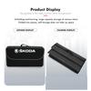 Scatola portaoggetti automatica Organizzatore per bagagliaio auto Borsa pieghevole Accessori per riordinare Per Skoda Kodiaq Octavia 2 3 Rapid Karoq Fabia Kamiq Superb usbn43