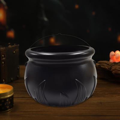 Hexenkessel, kreativer Topf mit Griff, Süßigkeitenhalter, praktische Schüssel, Glas, Party-Bevorzugung für das Wohnzimmer