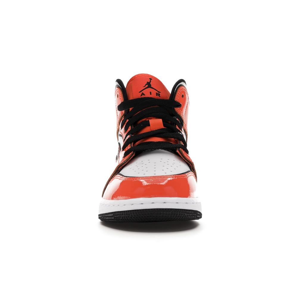 Air Jordan 1 Mid SE GS Turf Orange BQ6931-802