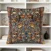 Persian Animal Tree Pillow Cover Vintage Bohemian Floral Print Ethnic Tribal Cushion Case For Sofa Bed Couch Boho Home Decor