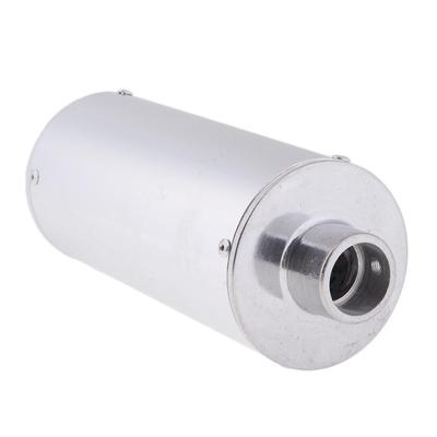 Silver Metal  Exhaust   for 90 110 125 140cc Dirt Bikes