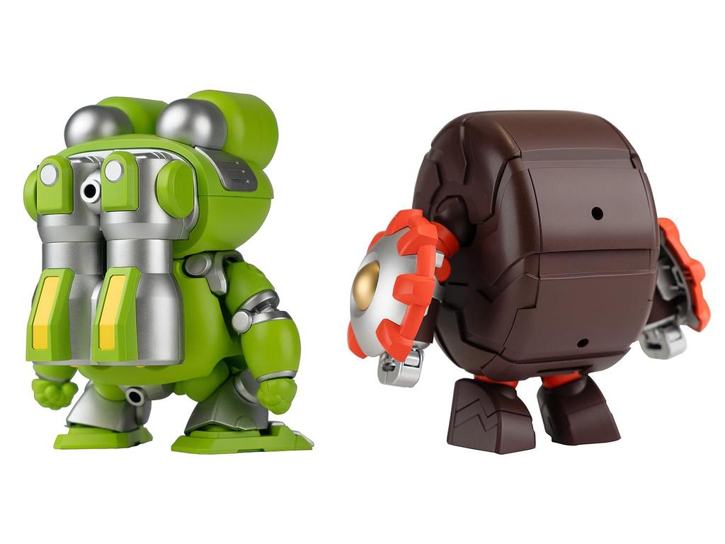 Wave Tachibana Neko Kogyo QOSMOS Series Bee Robo Kabutack Gerotan Dangoron Approximately 10cm Plastic Model & Set, Non-Scale, Tall, Pre-Colored Kit,