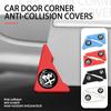 4Pcs Car Door Anti-Collision Stick Silicone Protection Covers For GT Stelvio F1 Brera Volante Tonale Gloria Disco