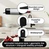 Metal Wine Bottle Rack Wall-mounted Wine Rack Bar Wine Shelf Space-saving Wine Organizer Gift for Wine Lovers