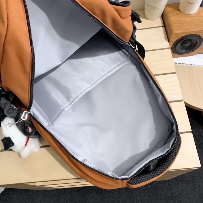 New Schoolbag Retro College Style High School Student Backpack Flow College Student Couple Backpack