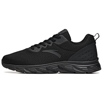 Retro Trendy Versatile Simple Shock Absorbing Wear Resistant Low Top Running Shoes Men Sneakers Black 912445522-7