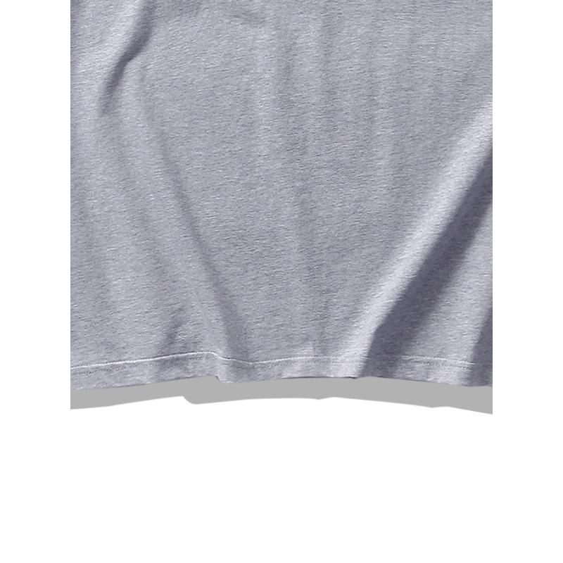 European sizes Trendy Skeleton & Letter Pattern Print Men's Comfy T-shirt For Halloween, Graphic Tee Men's Summer Outdoor Clothes