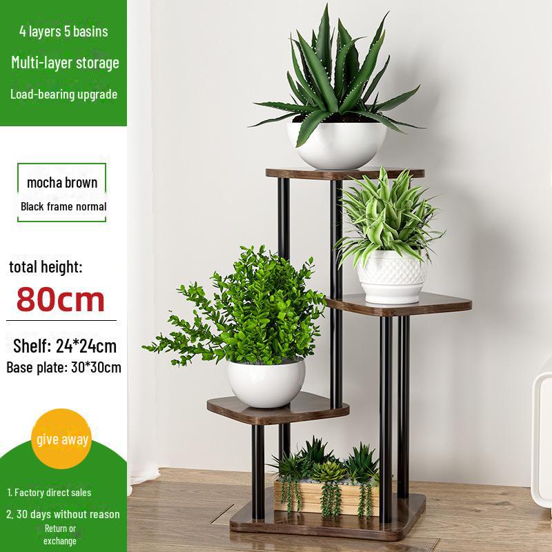 Cross-Border Multi-Layer Indoor Flower Rack for Living Room or Balcony