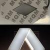 KOLEOS White 4D For Renault Badge Light 7.4cmX9.5cm 4D Renault Trunk Light LED Rear 4D Logo Light For Renault Megane Car Styling