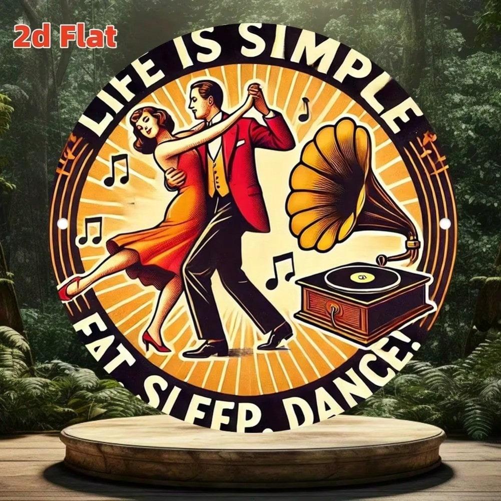 

Vintage Metal Wall Art Decor Durable Aluminum Sign Unique Home Gift 20x20 різнокольоровий