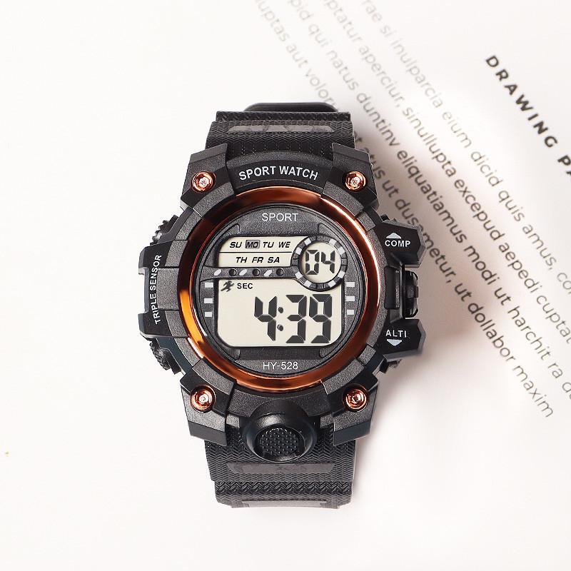 Unisex Sports Digital Watch With Led Lcd Backlight For Students And Athletes