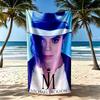 Michael Jackson Superstar Strandtuch Schnelltrocknend Weiche Mikrofaser Bequem Leicht