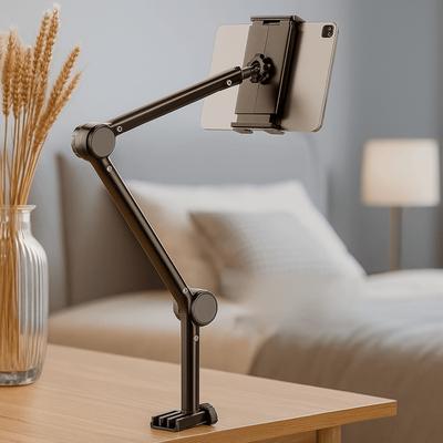 Tablet Bracket for Bed Stand 360° Rotating Bed Tablet Mount Stand with 90cm Metal Arm For 4.7~12.9 Inch Phone Tablet Holder