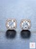 Luxury Style Women's Earrings Small Unique Design High Quality Cubic Zirconia Stud Earrings Elegant Jewelry for Daily Wear and Special Occasions