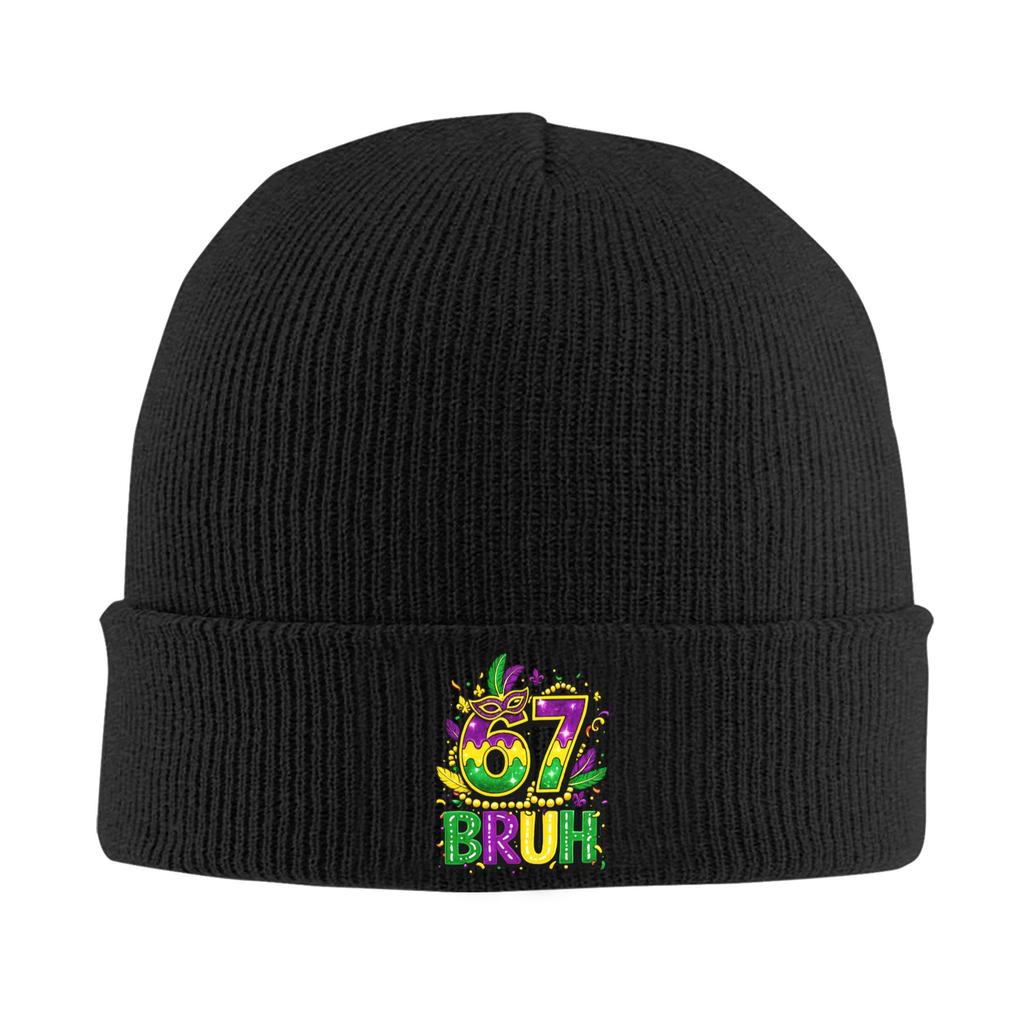 Jesus Says 67 Meme Skullies Beanies Caps Streetwear Winter Warm WoUnisex Unisex Knitted Hats Adult Unisex  Bonnet Hat