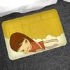 Yoshitomo Nara Floor Mat Retro Multiple Choice Living Room Kitchen Rug Non-Slip Modern Home Decor