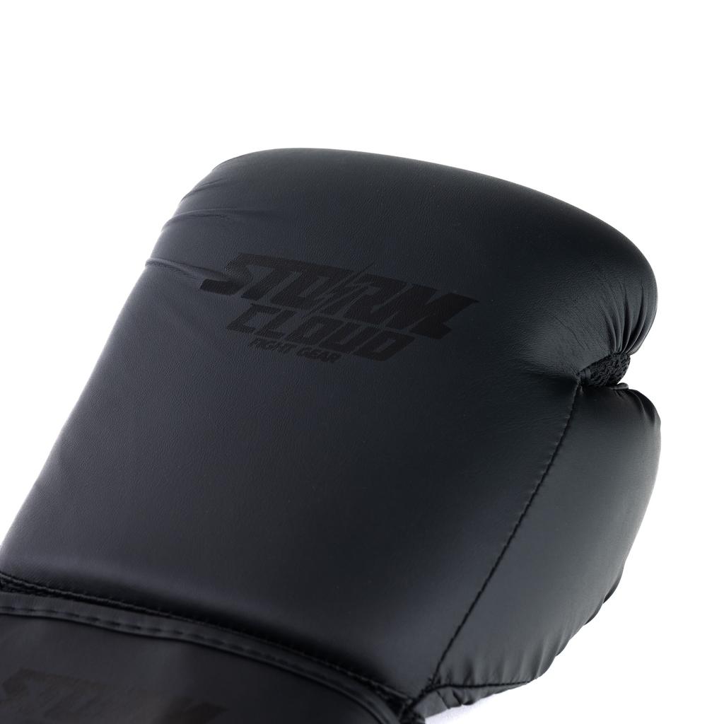 StormCloud Rookie Boxing Gloves Black/Black 14oz