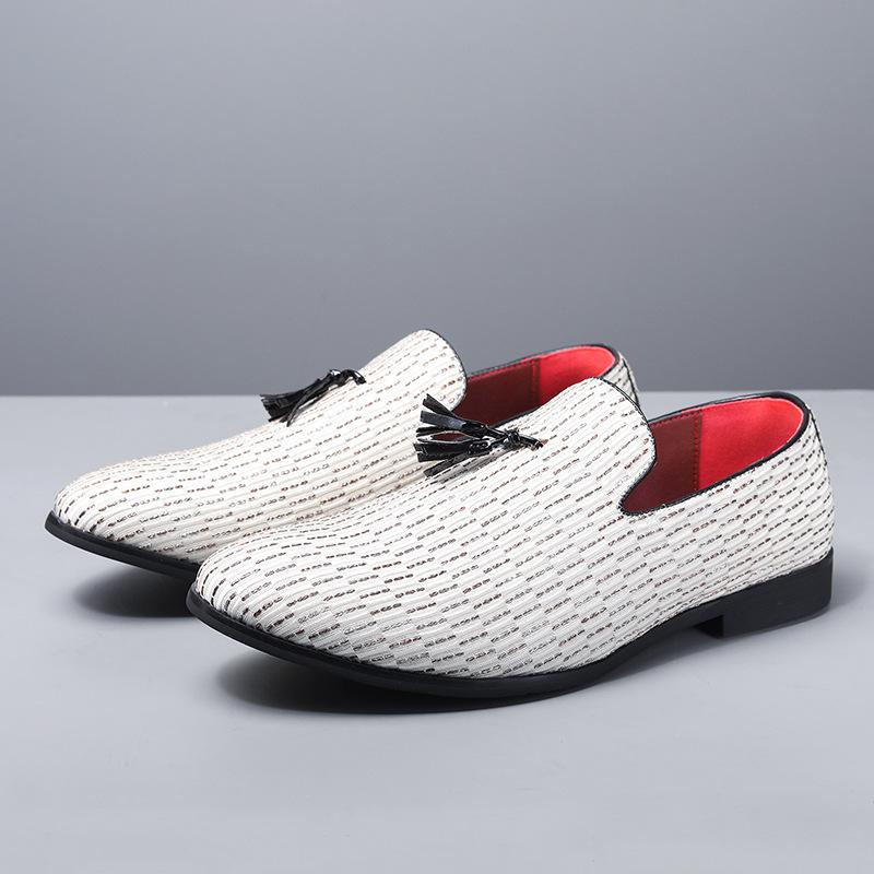 Men's Shoes Men's Summer Trendy Models Breathable One-pedal Loafers Casual Single Shoes Men's Leather Shoes Men's Summer Do Not Stink Feet