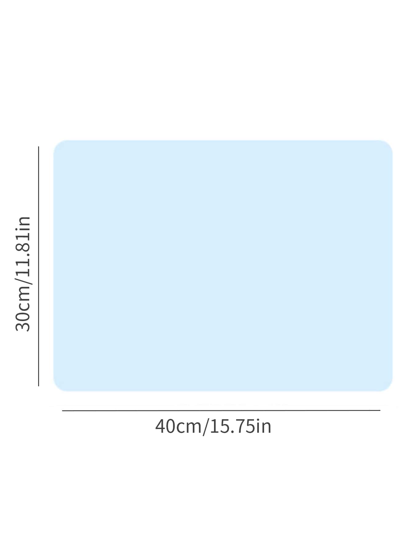 

Силиконовые салфетки Leeseph для обеденного стола, нескользящие салфетки, водонепроницаемые, термостойкие, моющиеся салфетки для использования в помещении и на открытом воздухе 40cm x 30cm синий