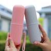 Reise-Mundspülbecher, Einfacher Waschbeckenbecher, Praktisches Zahnbürsten-Etui-Set, Aufbewahrungsbox für Outdoor-Geschäftsreisen