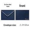 Creative Greeting Card with Matching Envelope - Available in 4 Colors